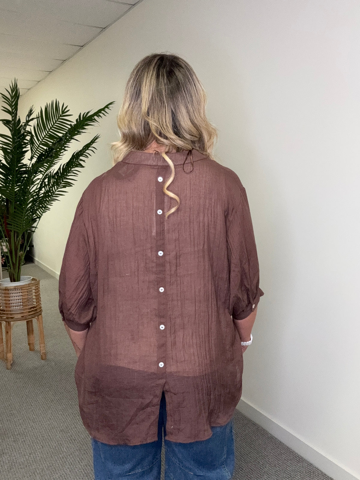 Bently Shirt- Choc