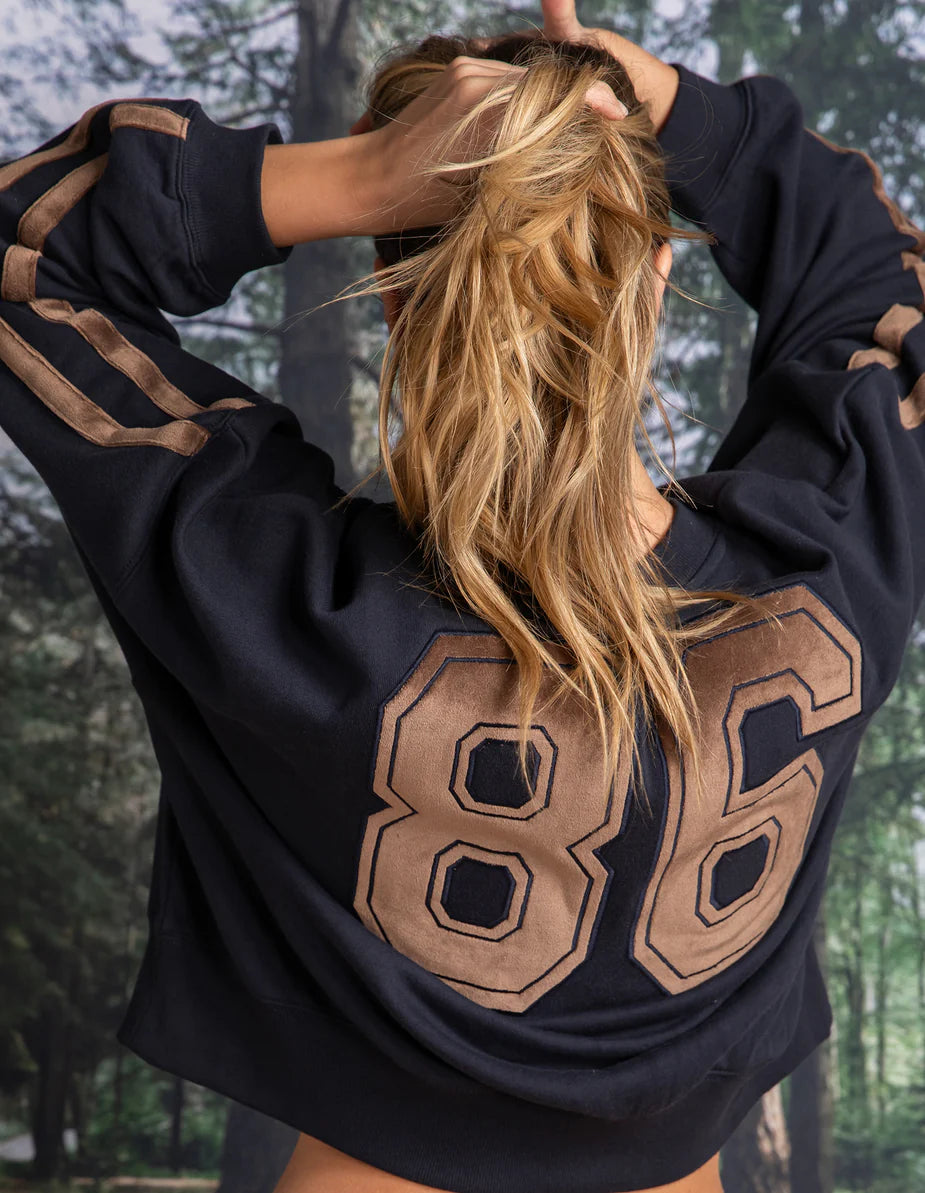 Elevated Sunday Crew- Ink