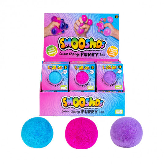 Smoosho's Colour Change Furry Ball- Assorted
