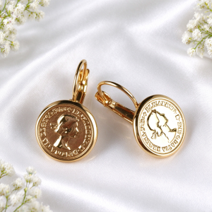 Dangle Coin Earring- Assorted