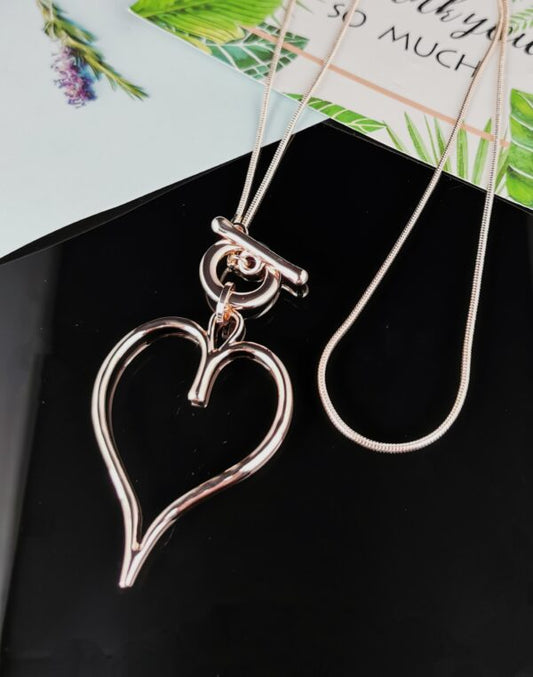 Heart Necklace - Gold