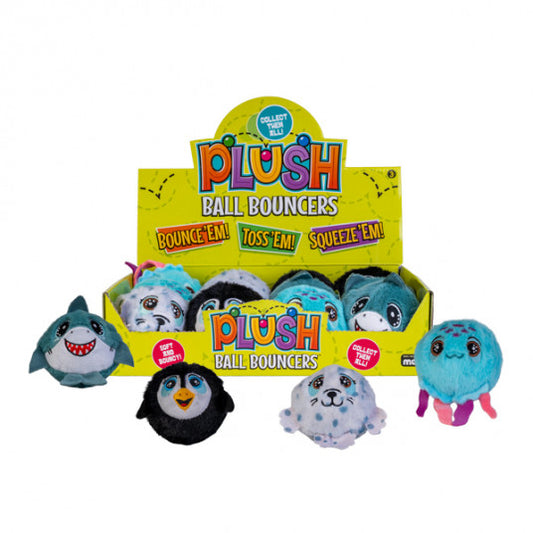 Plush Ball Bouncers- Assorted
