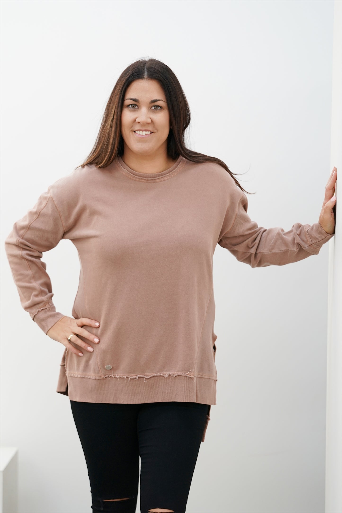 Fleur Crew- Rustic Bronze