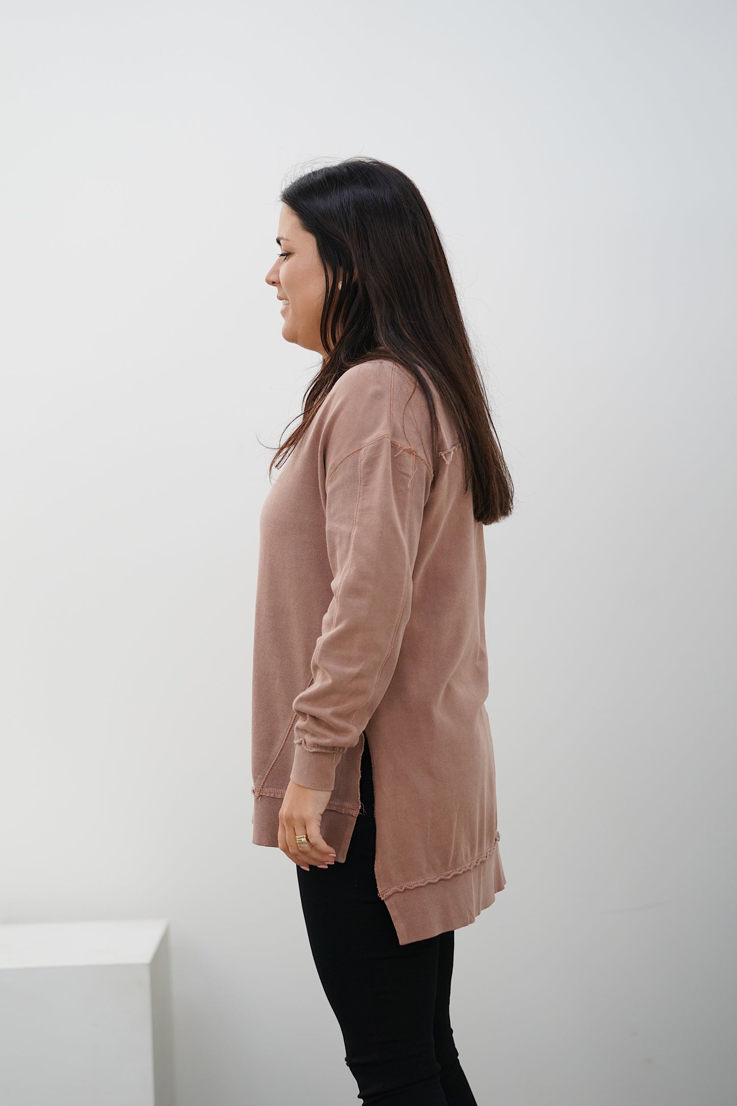 Fleur Crew- Rustic Bronze