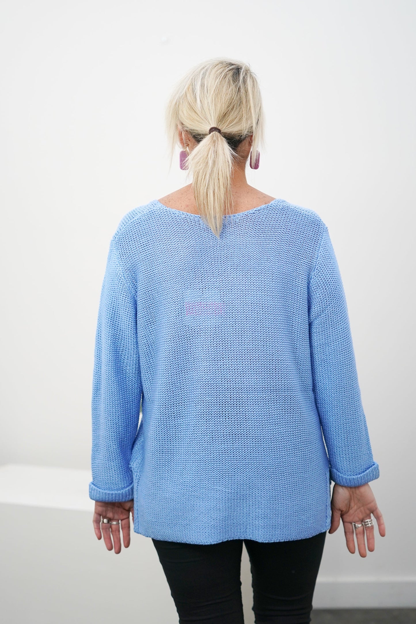 Cindy Knit - Cornflower Blue