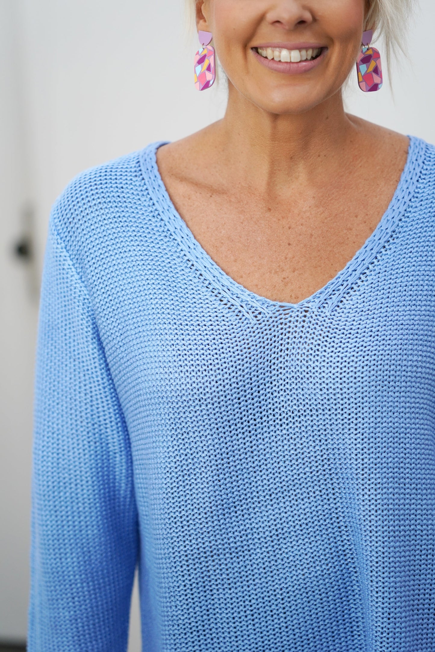 Cindy Knit - Cornflower Blue