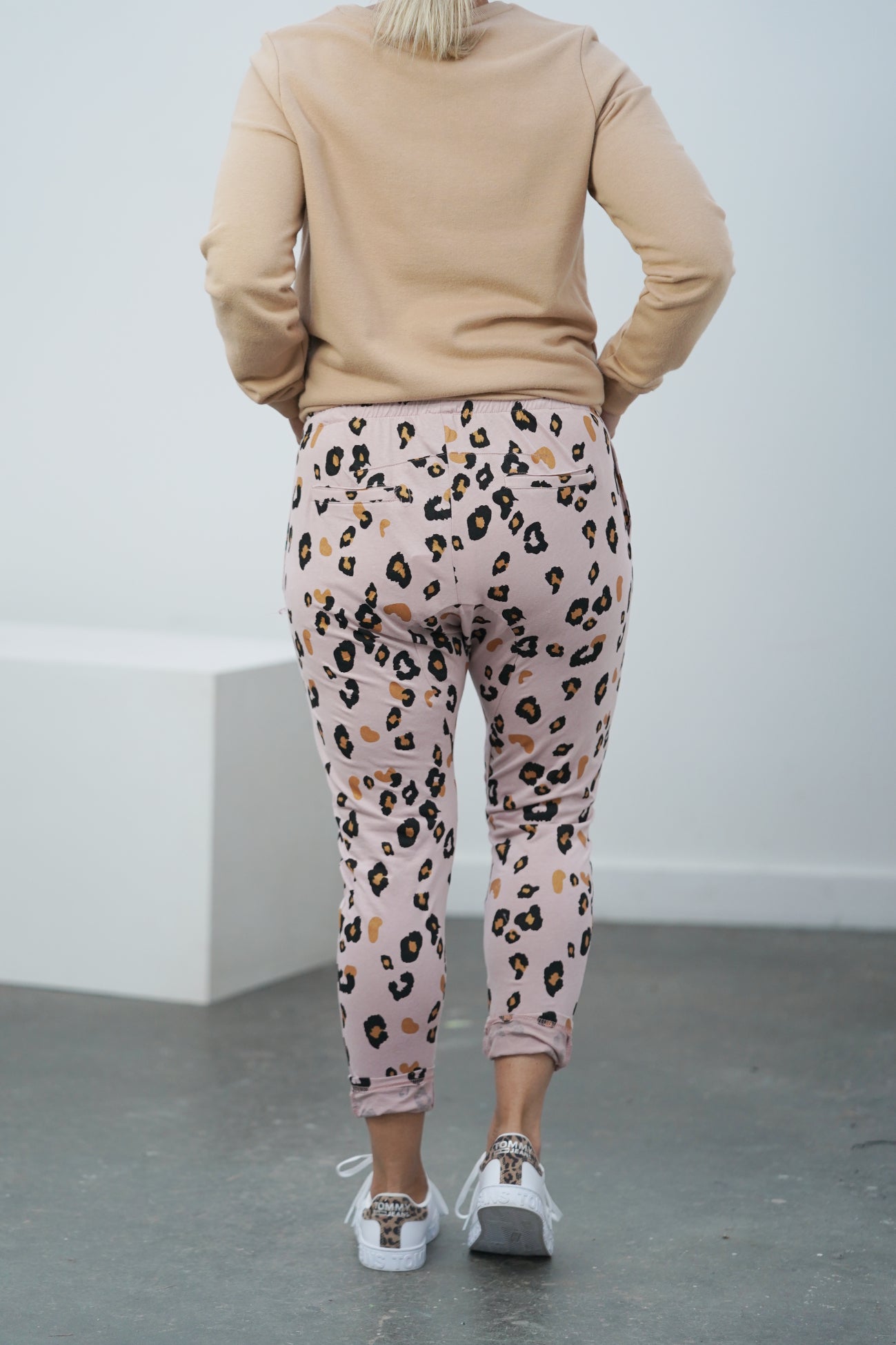 Pink Leopard Comfort Pant