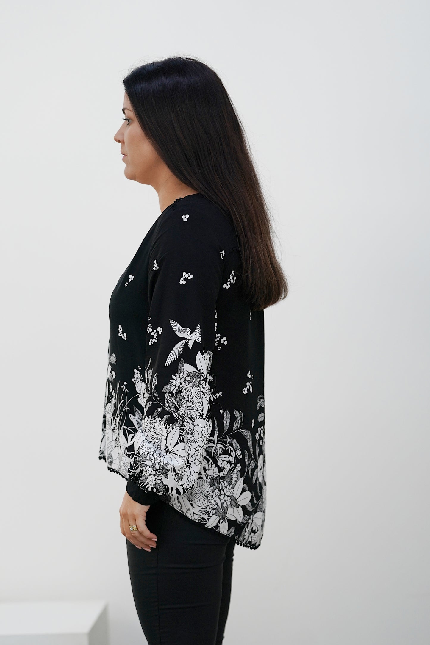 Black & White Forest Shirt