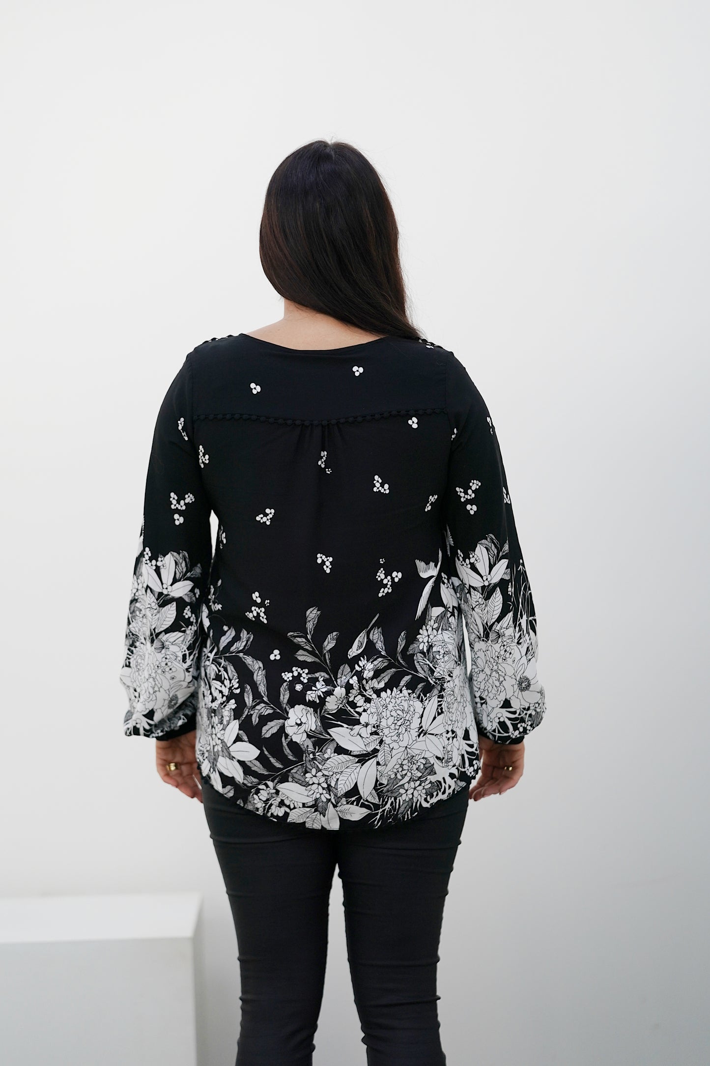 Black & White Forest Shirt