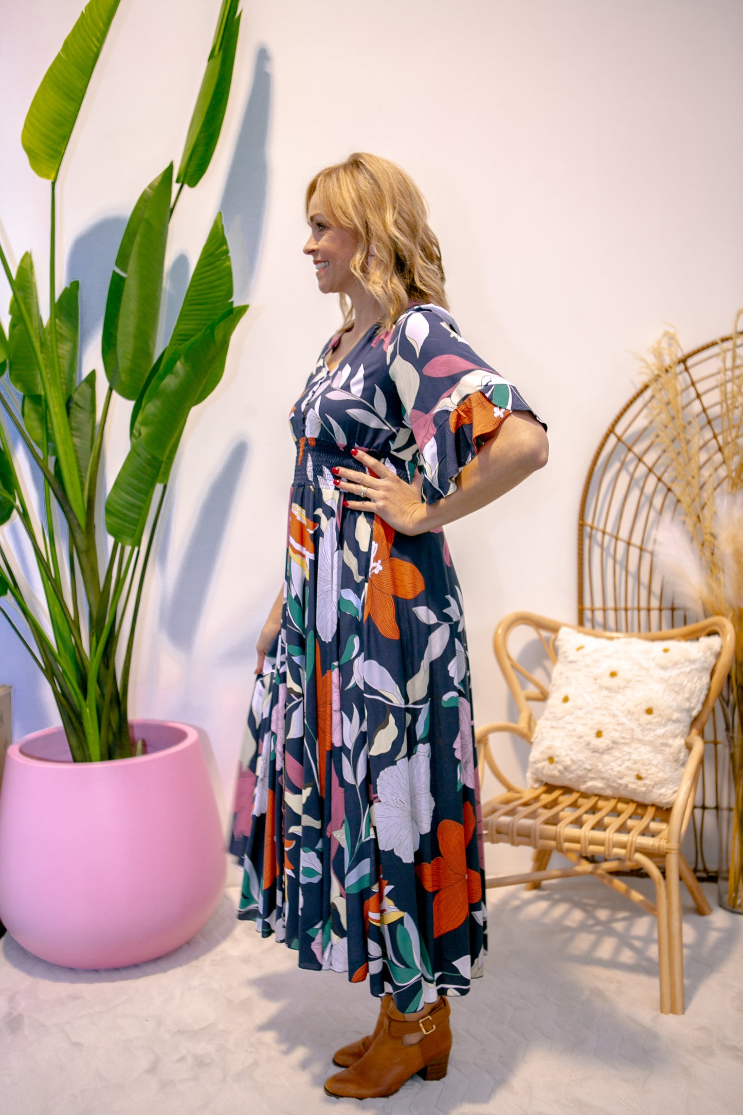 Navy Botanica Maxi