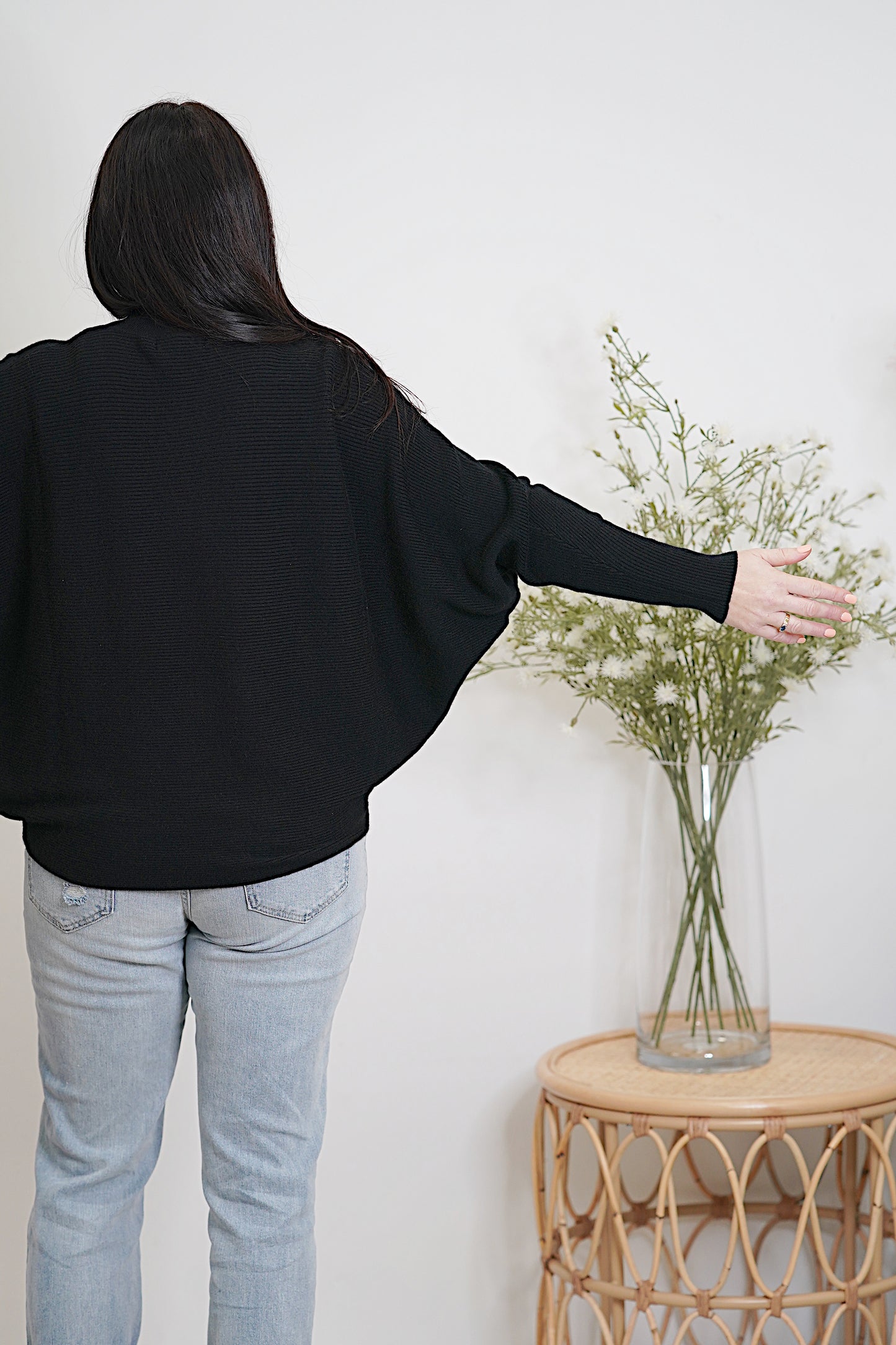 Ribbed Knit - Black
