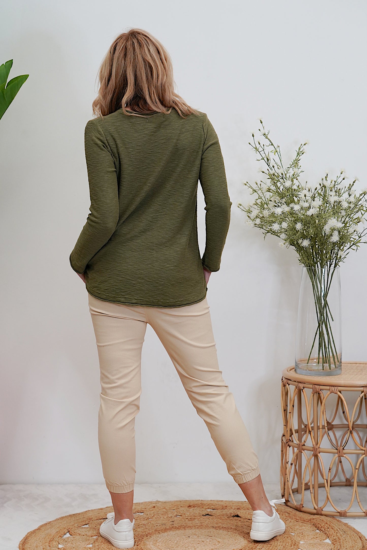 Double Pocket Knit - Khaki