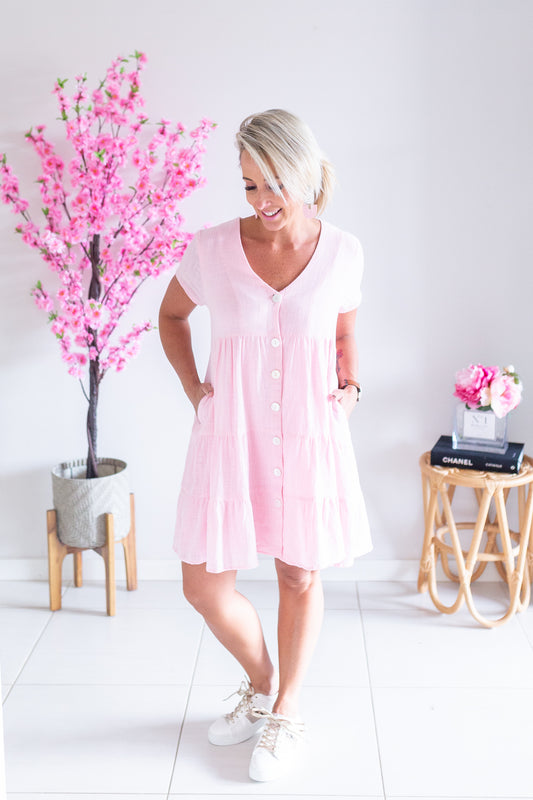 Summer Dress- Pink