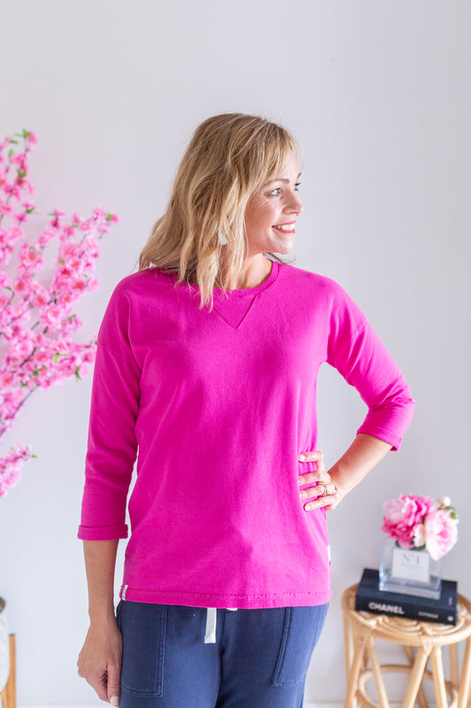 Alice Crew- Fuchsia Pink