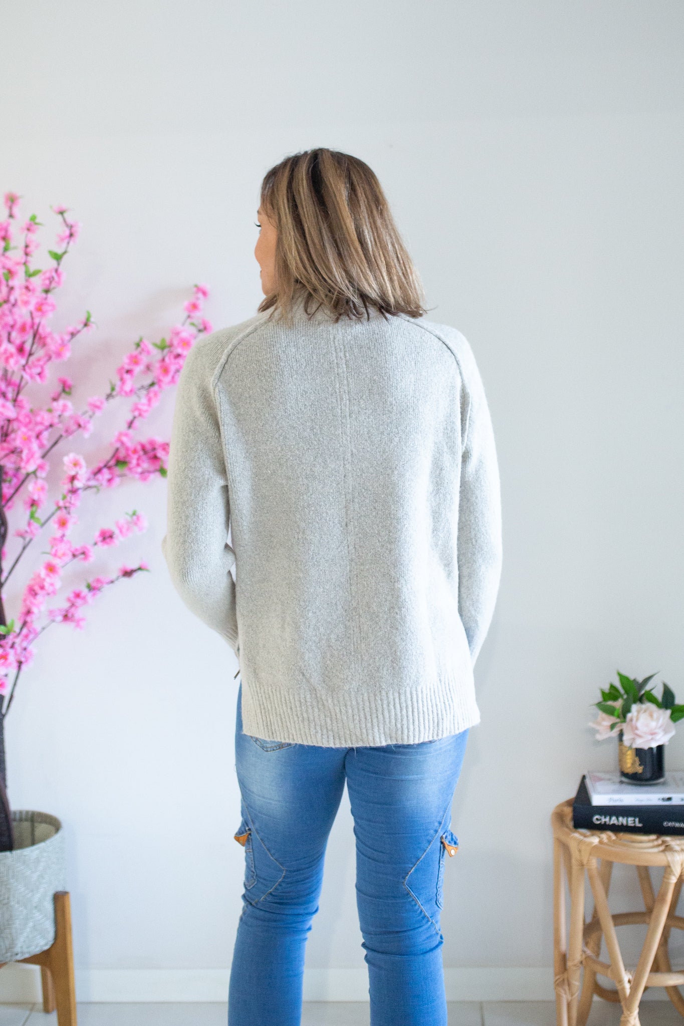 Kimberly Knit - Grey Marle