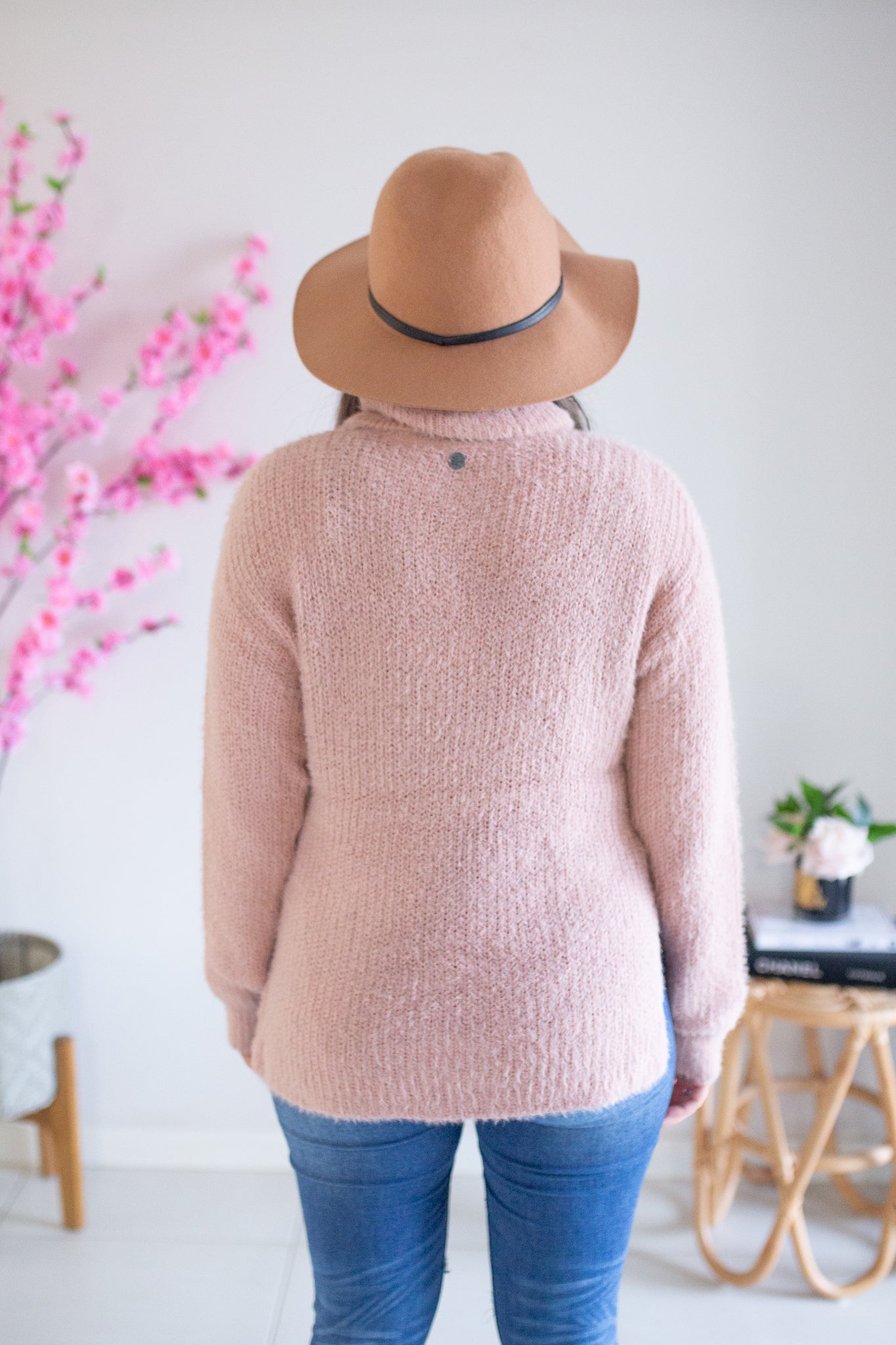 Armour Knit Jumper- Misty Rose