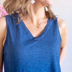 Washout Tank- Navy (BAXTER & ONLINE ONLY)
