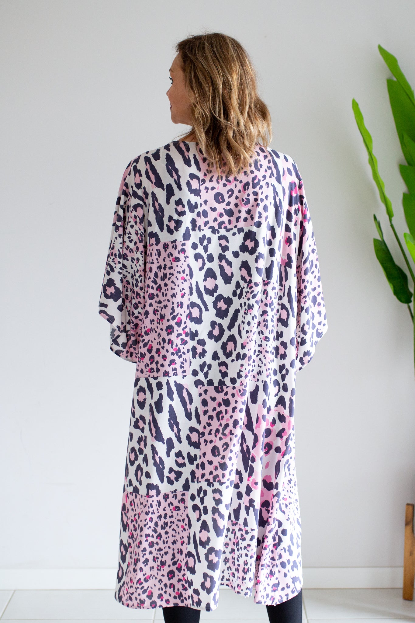 Pink Leopard Perfection Cape