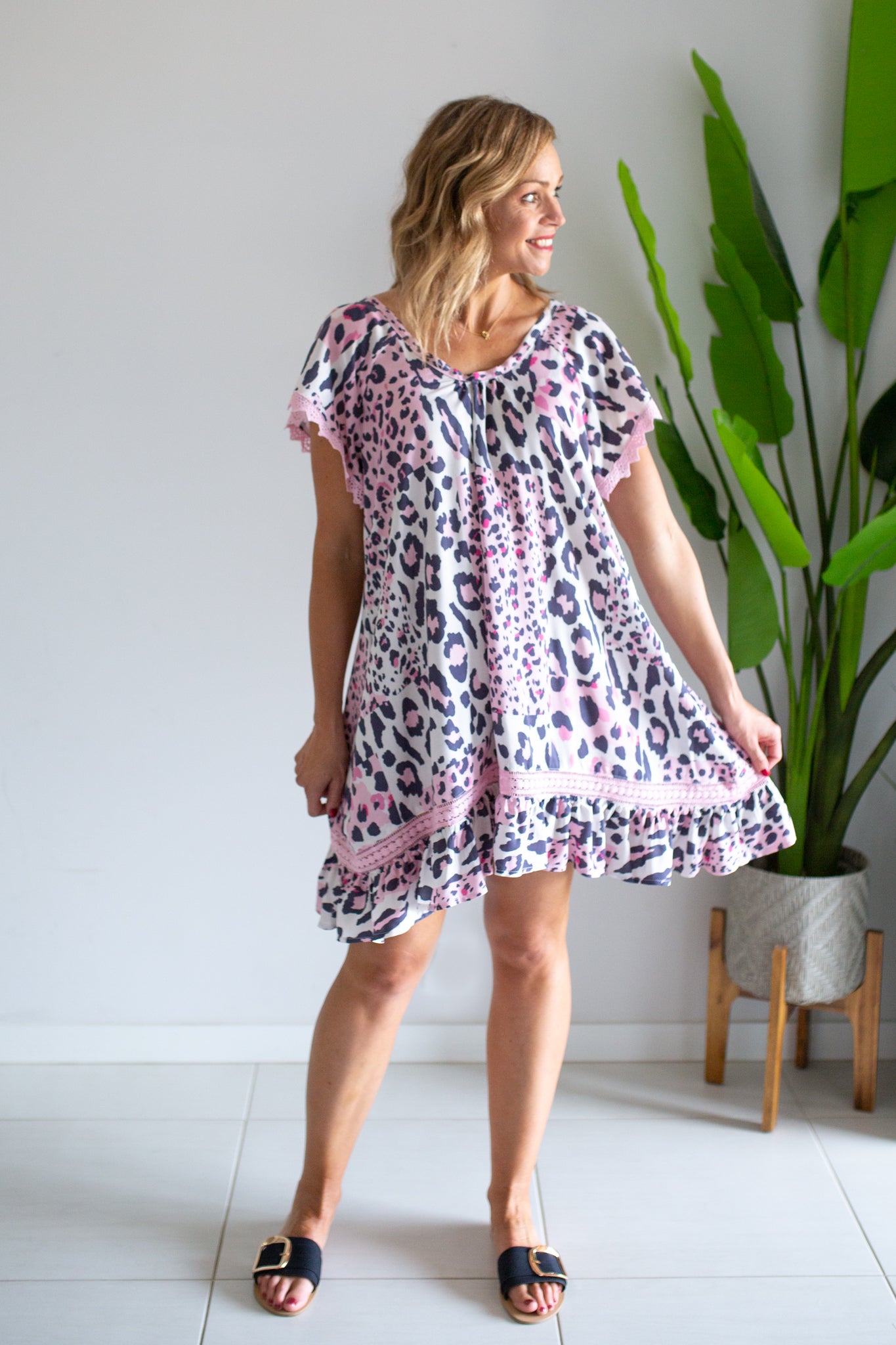 Pink Leopard Perfection Dress