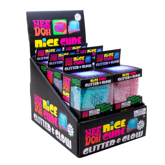 Needoh Glitter & Glow Cube-Assorted