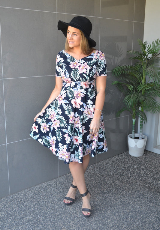 Adeline Floral Dress