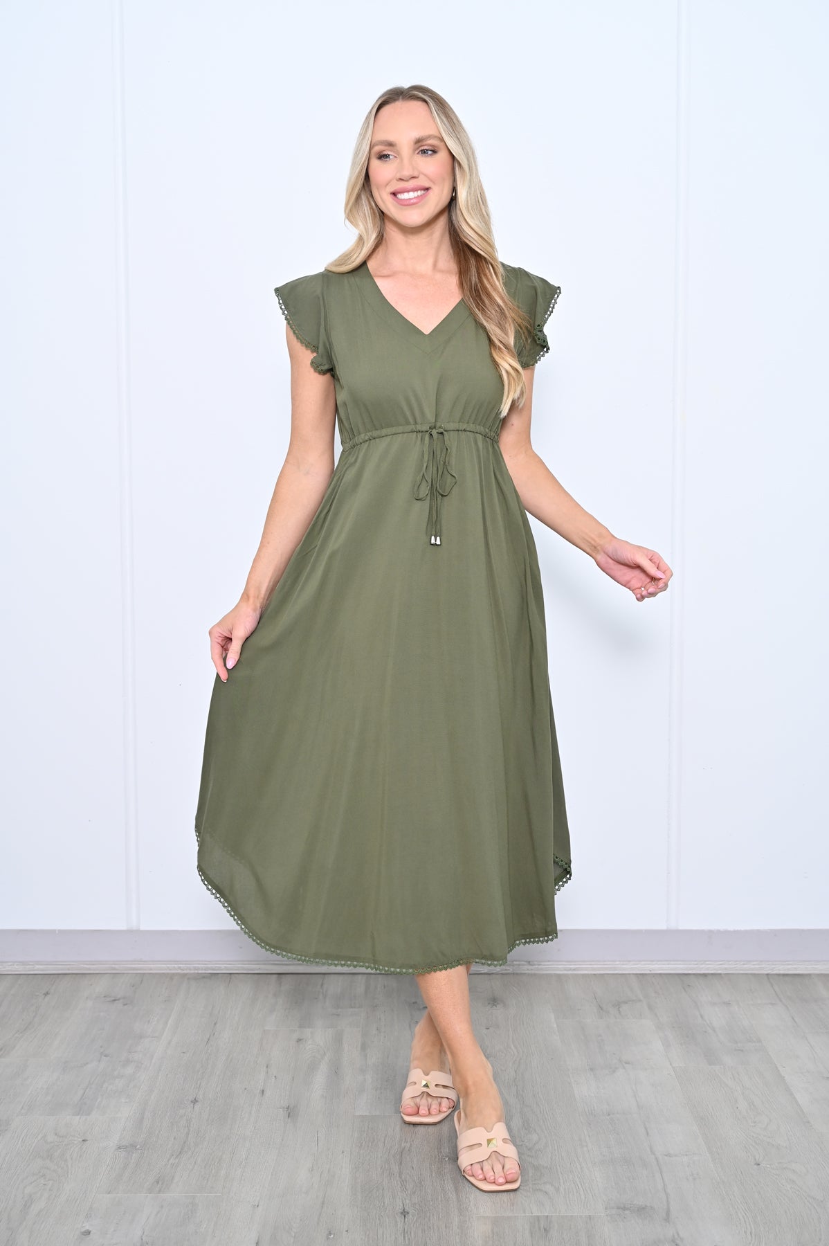 Acacia Dress - Khaki