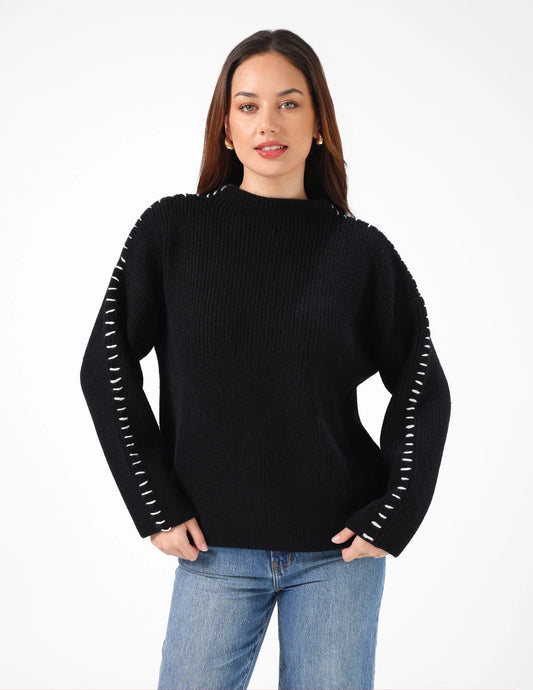 Ruthie Knit- Black