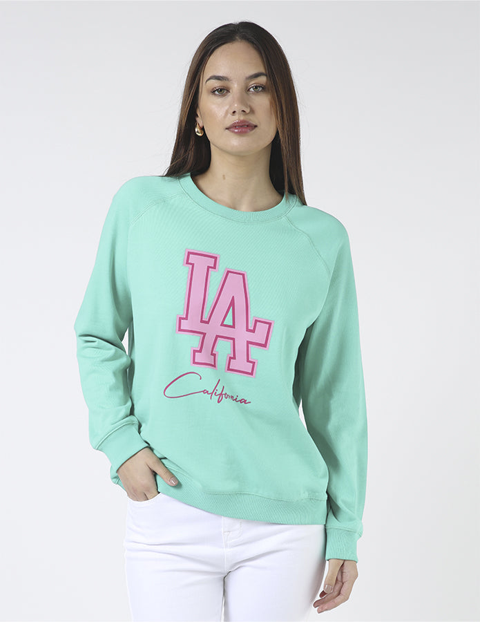 California Sweater - Mint Green