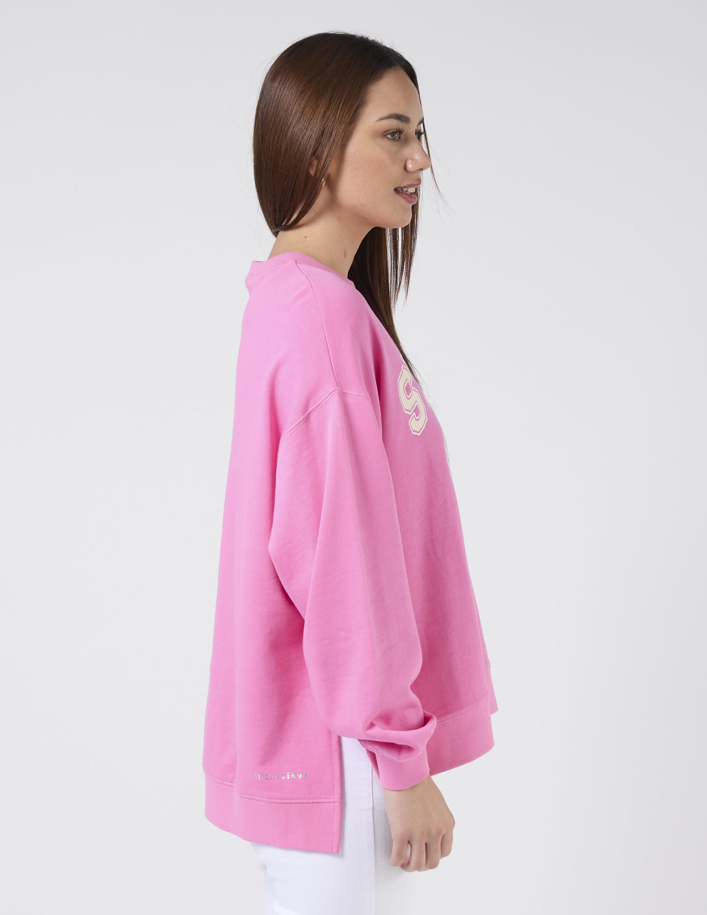 Harvard College Jumper - Bright Pink
