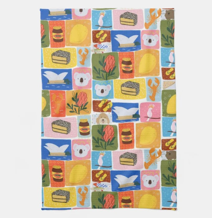 The Suki Tea Towel - Australia