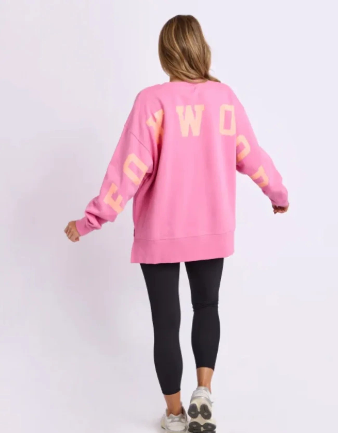 Interval Crew- Bubblegum Pink/ Neon Orange