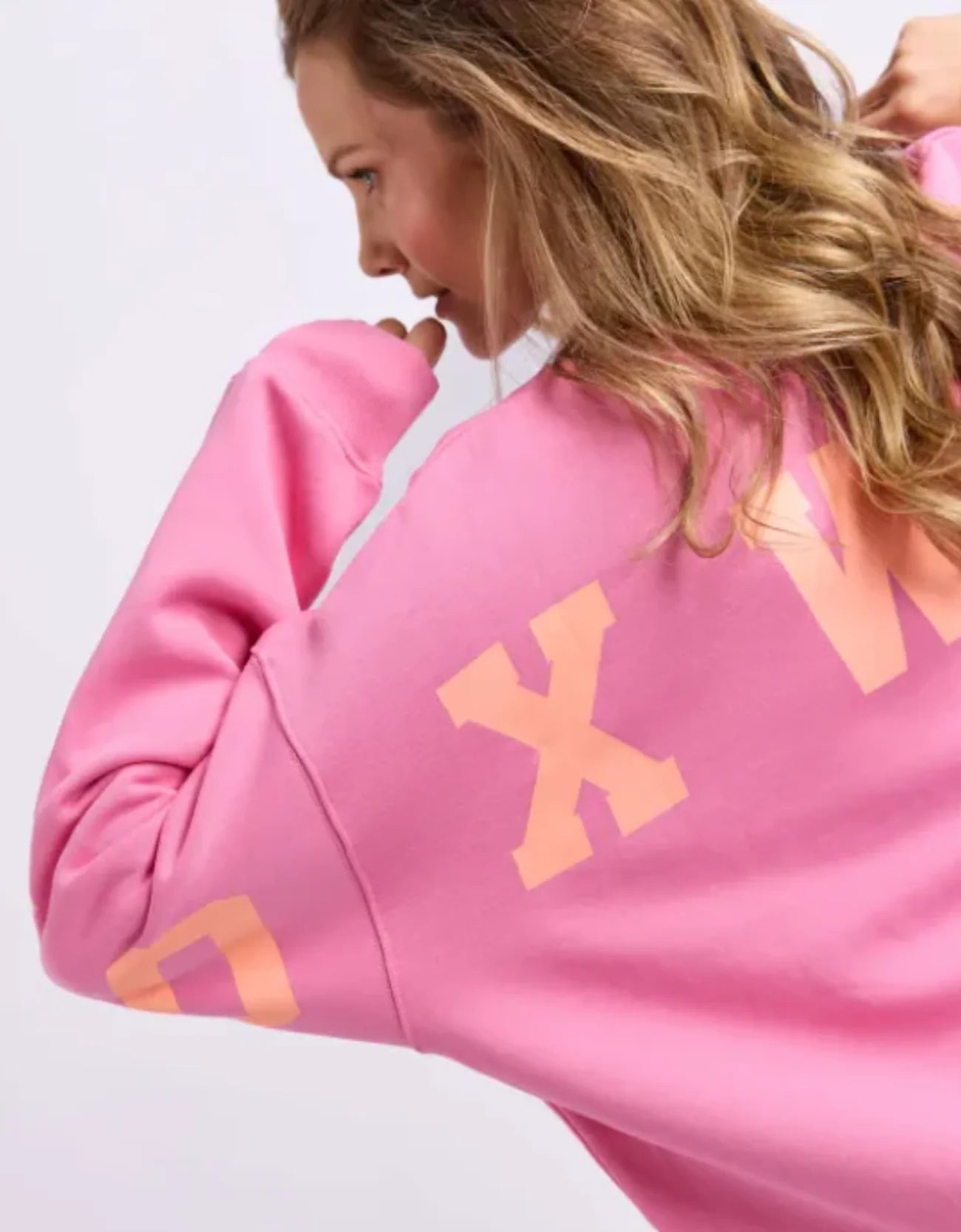 Interval Crew- Bubblegum Pink/ Neon Orange