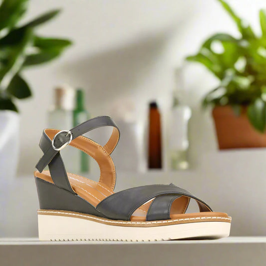 Twitter Sandal - Black