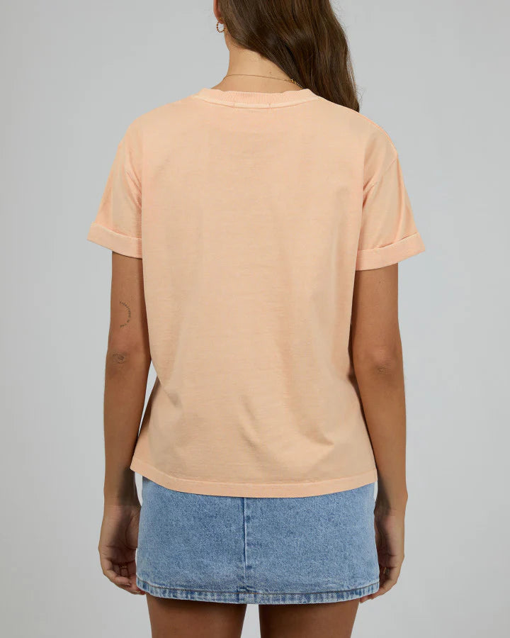 Washed Tee - Orange