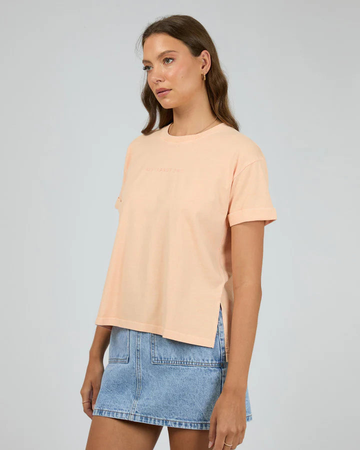 Washed Tee - Orange