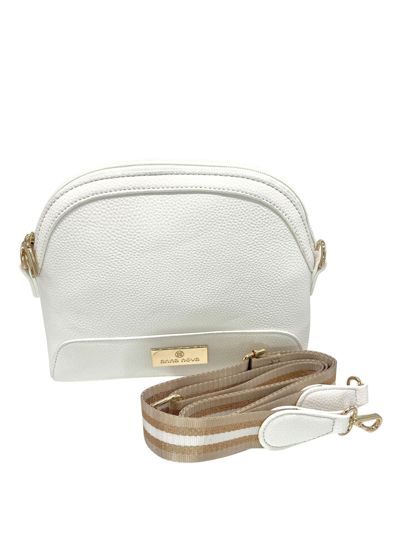 Calypso Cross Body Bag - White