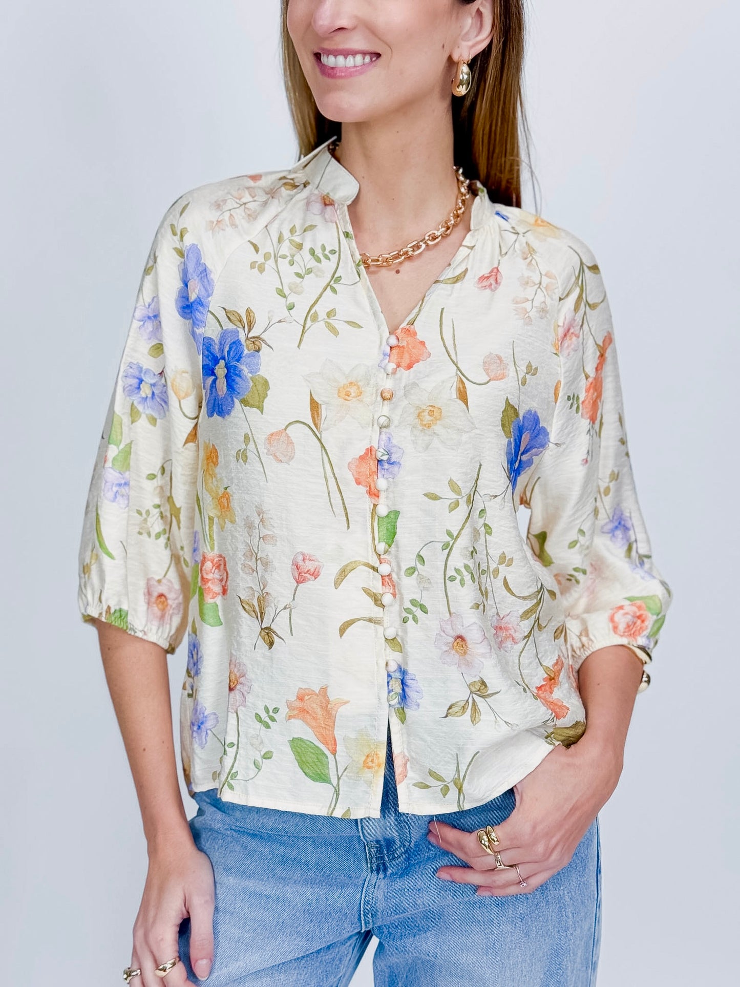 Spring Buttercream Shirt