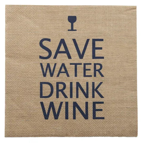 Save Water Napkin
