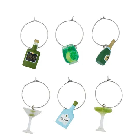 Resin Wine Charms