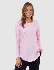 Heritage Mackenzie L/S Top - Pink (BAXTER & ONLINE ONLY)