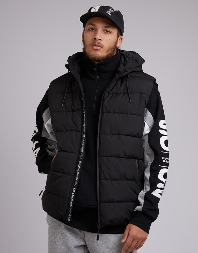 Domain Puffer Vest- Black