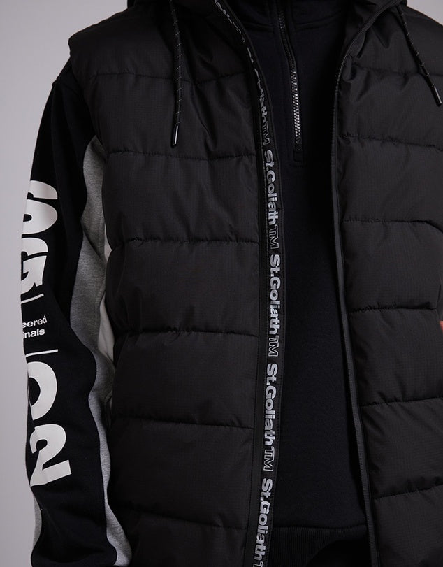 Domain Puffer Vest- Black