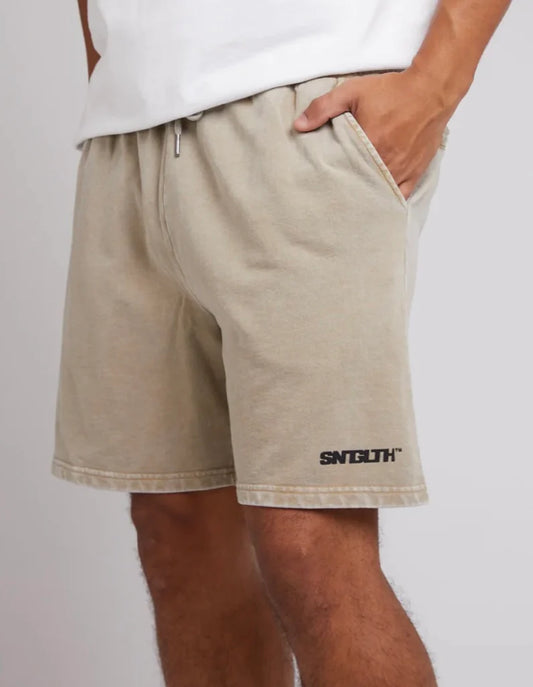 St Goliath Truck Fleece Short- Sand