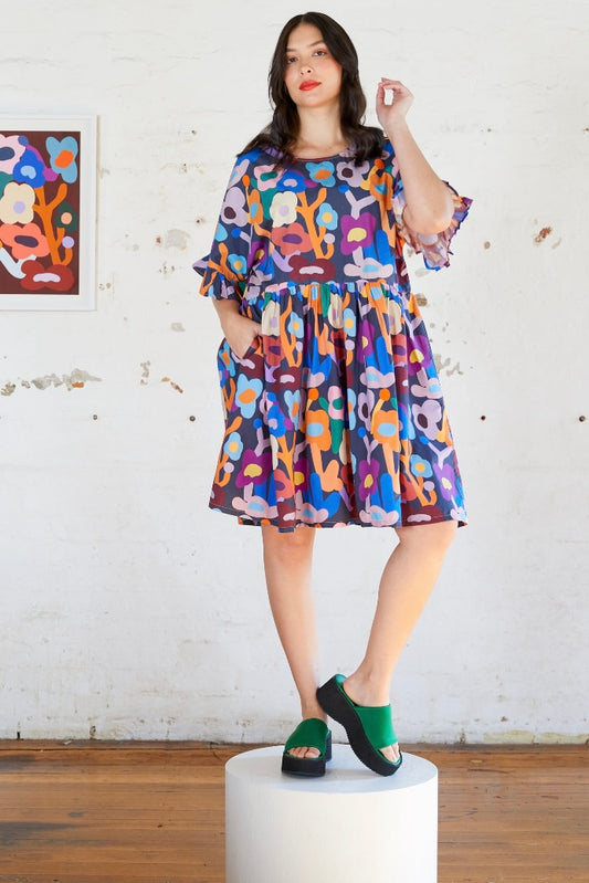 Xander Dress - Floral print (BAXTER & ONLINE ONLY)