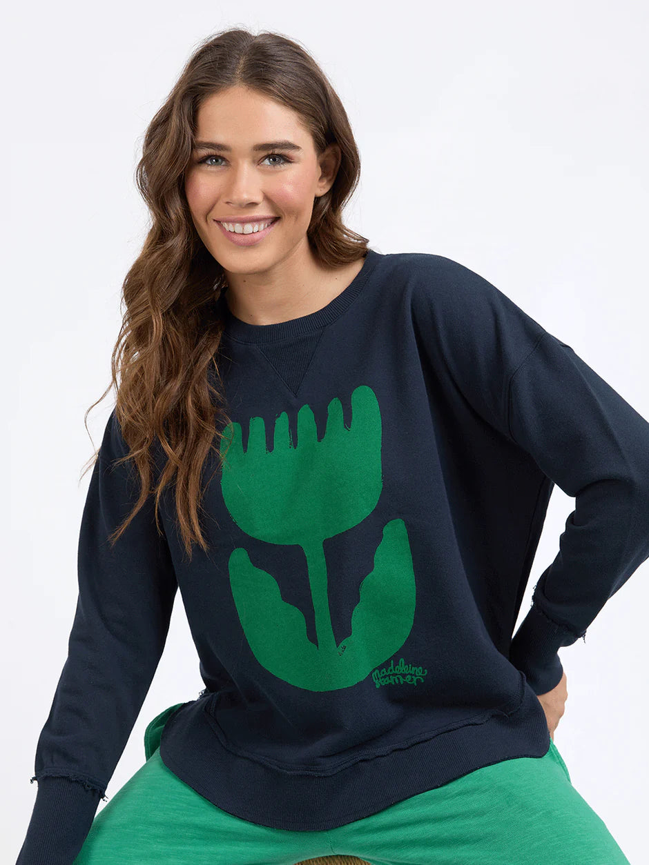 Madeline Stamer Crew- Navy