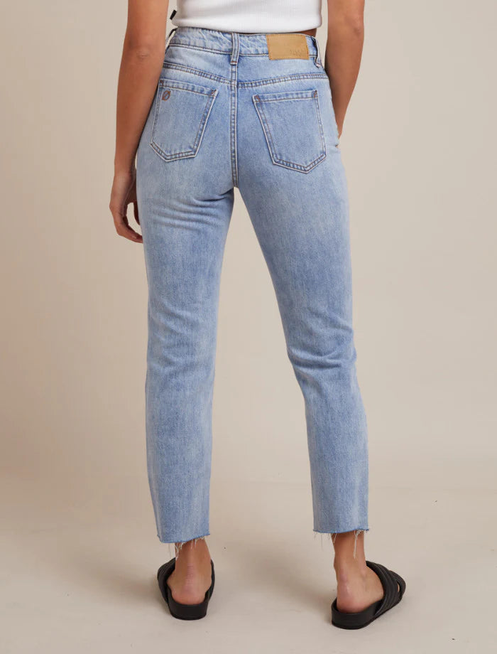 Monica Mum Jean - Destressed Blue