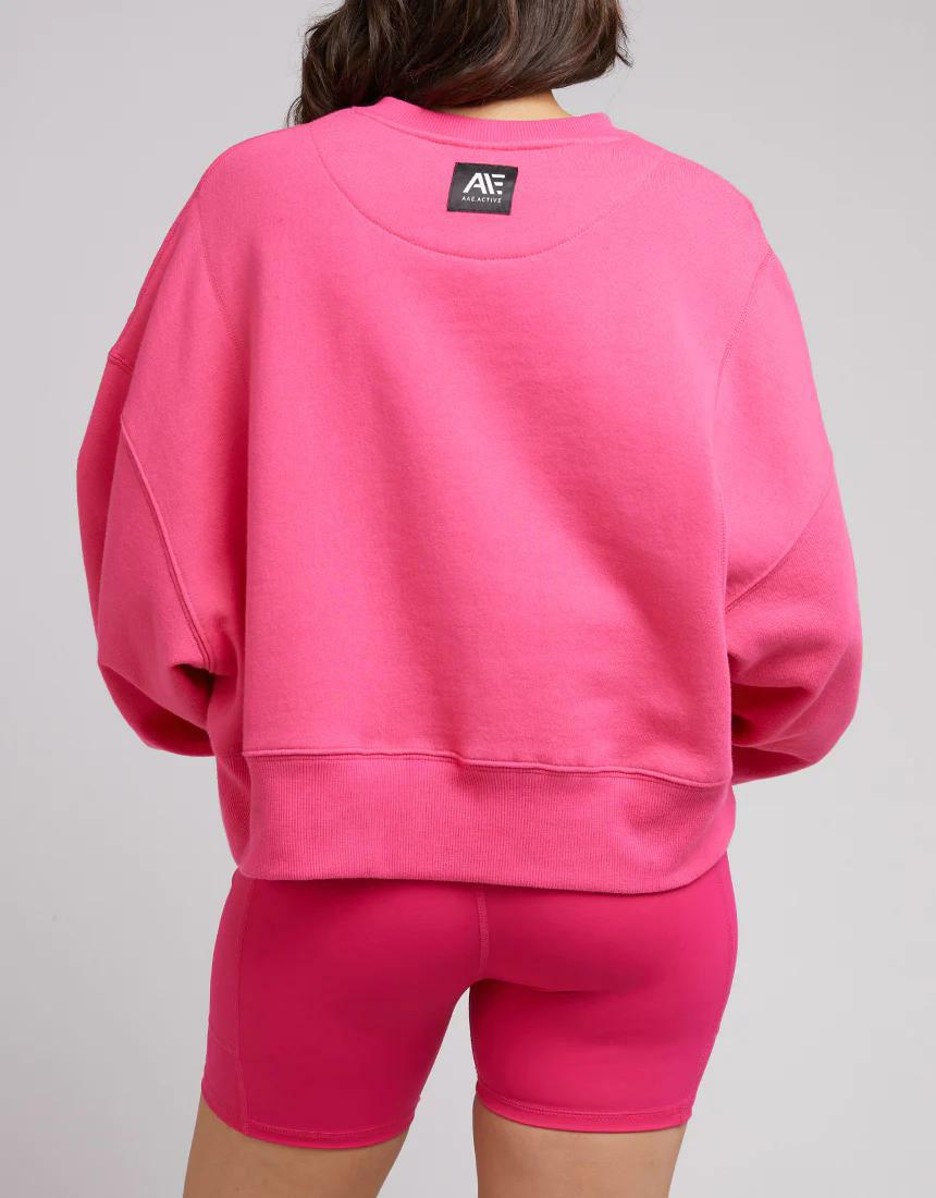 Active Tonal Sweater- Rose