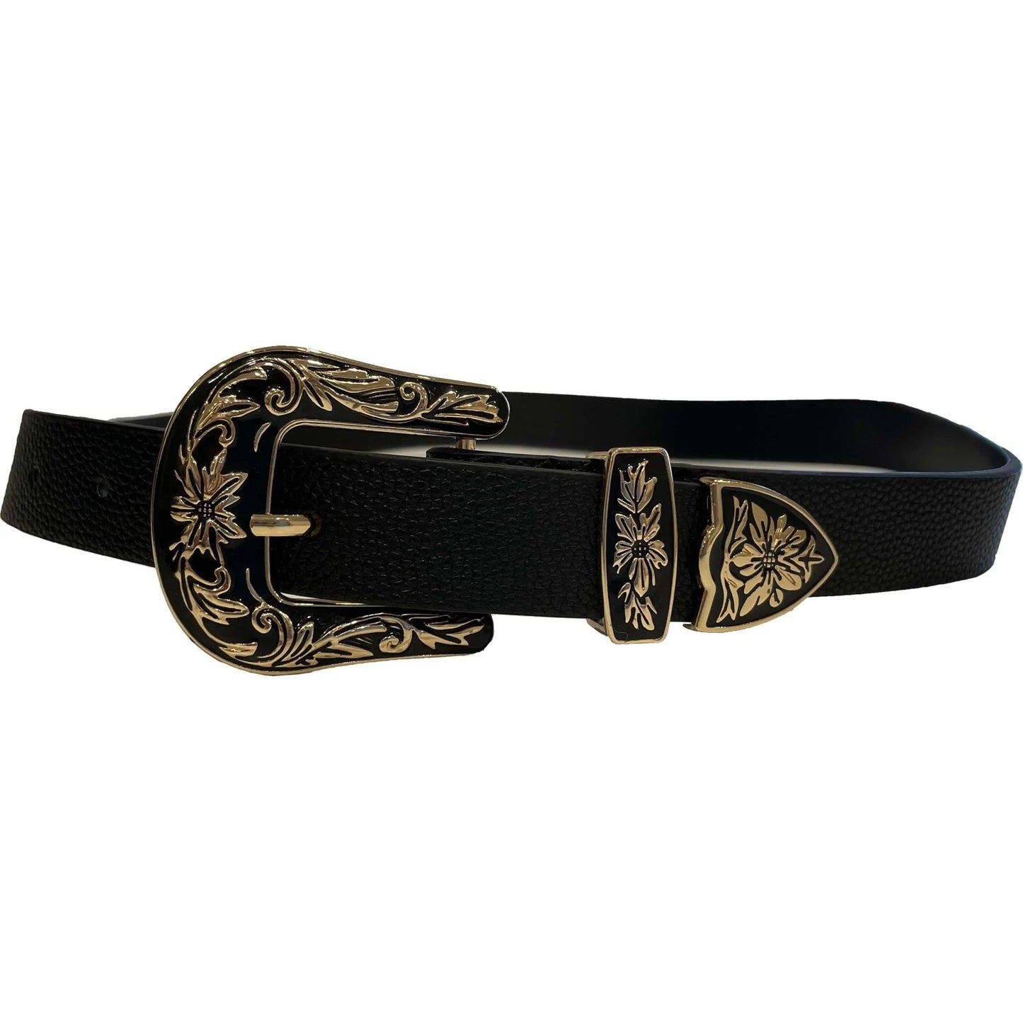 Penny Western Belt- Black