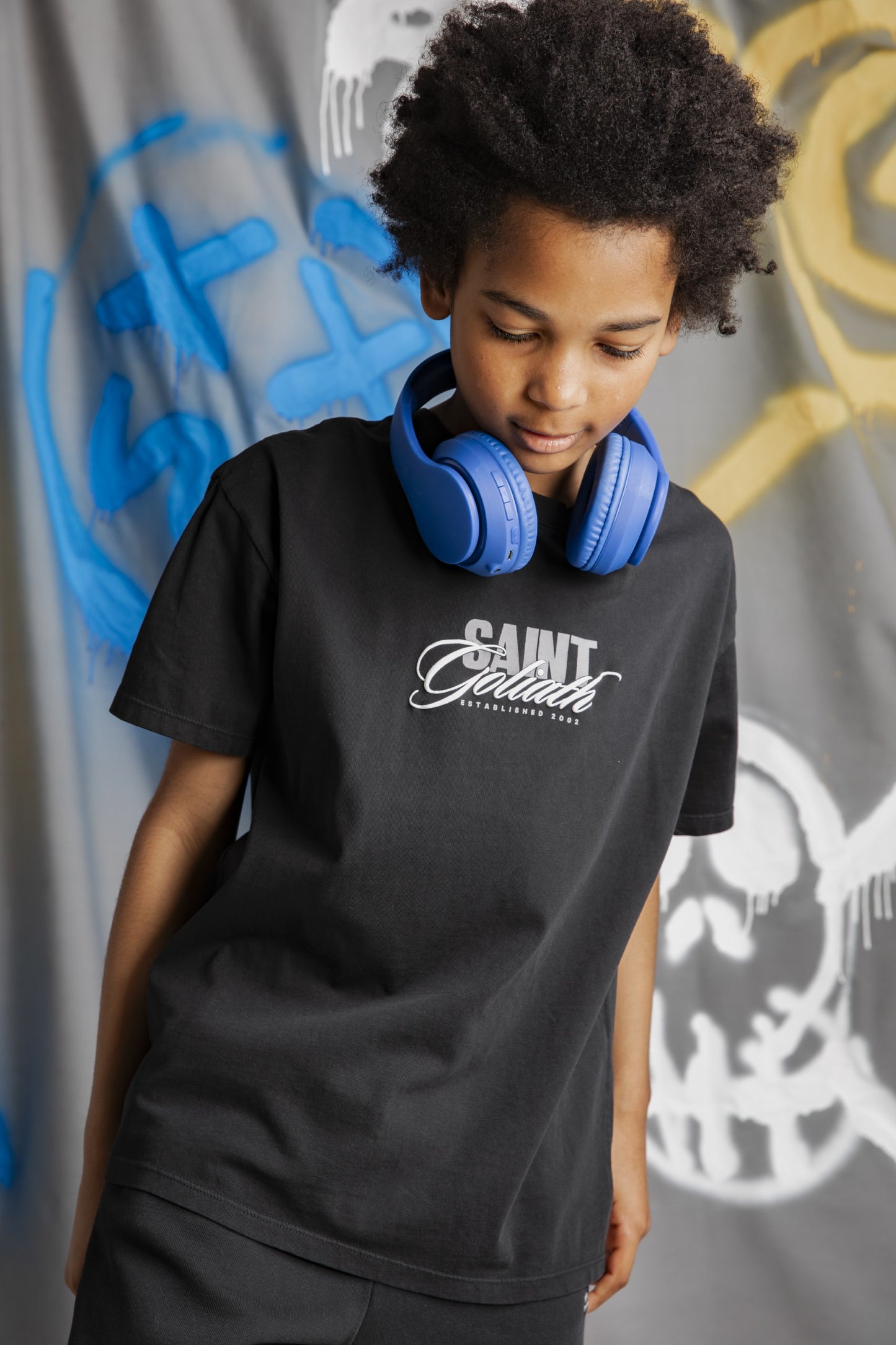 St Goliath Boys Legacy Tee- Black