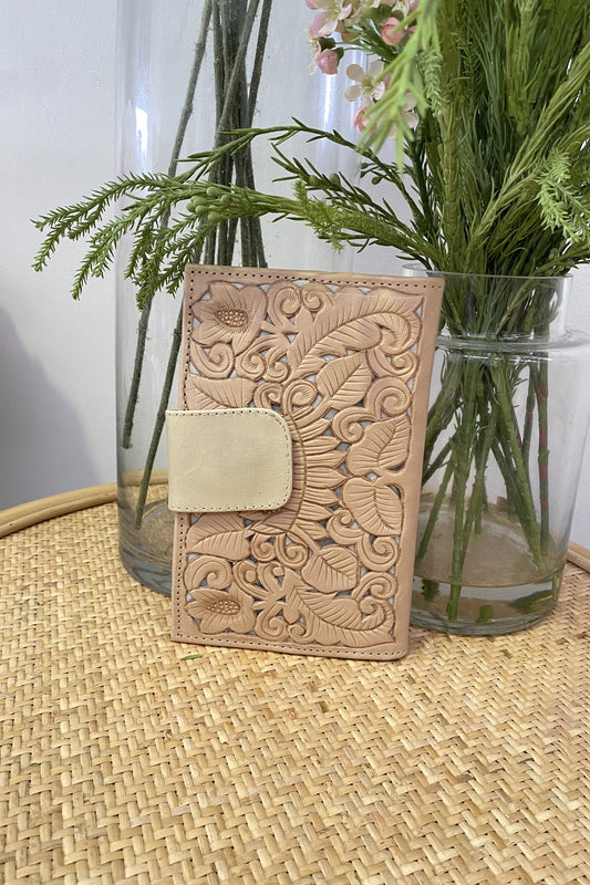 Ubud Textured Wallet - Taupe